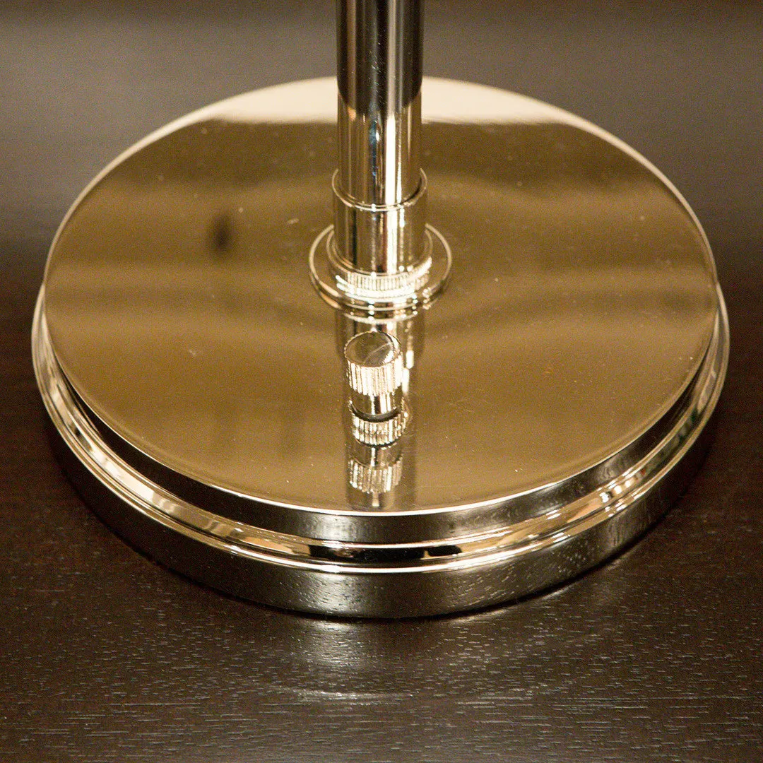 Carlo Polished Nickel Table Lamp - Visual Comfort