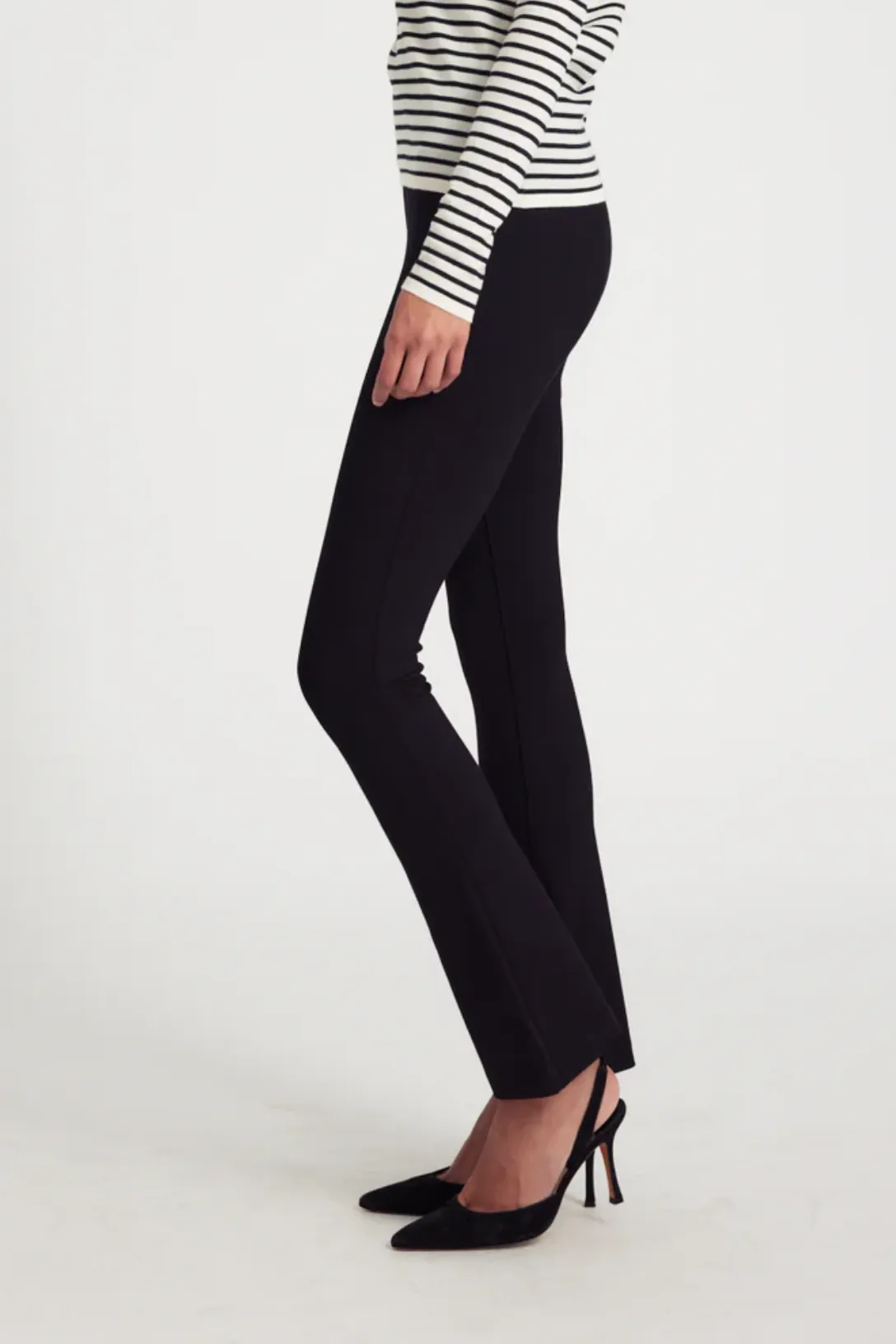 Casanova Ankle Flare Pant | Black