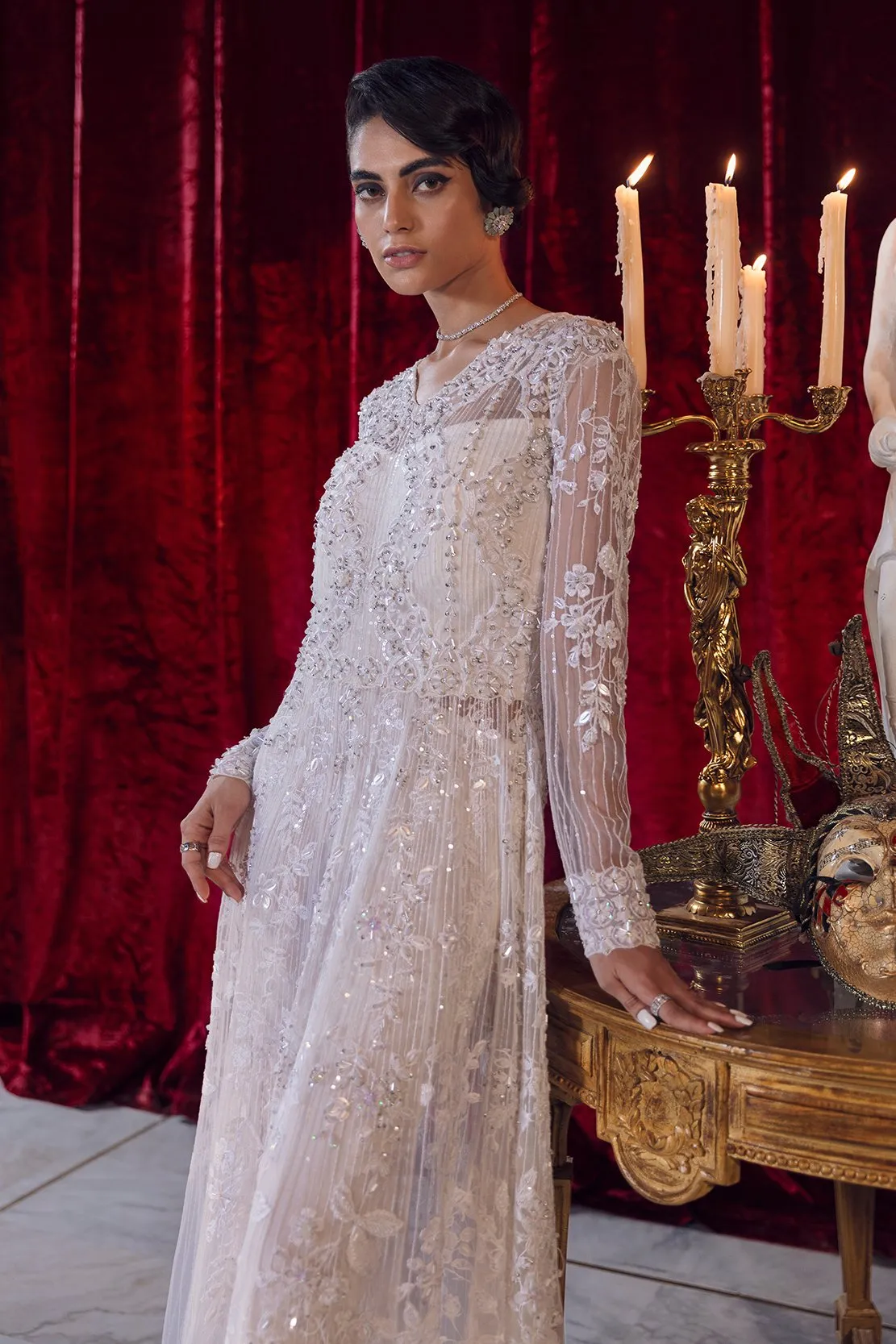 CELENA | Reign Reignaissance Luxury Wedding Collection | Unstitched Embroidered Net Suits with Heavy Handwork