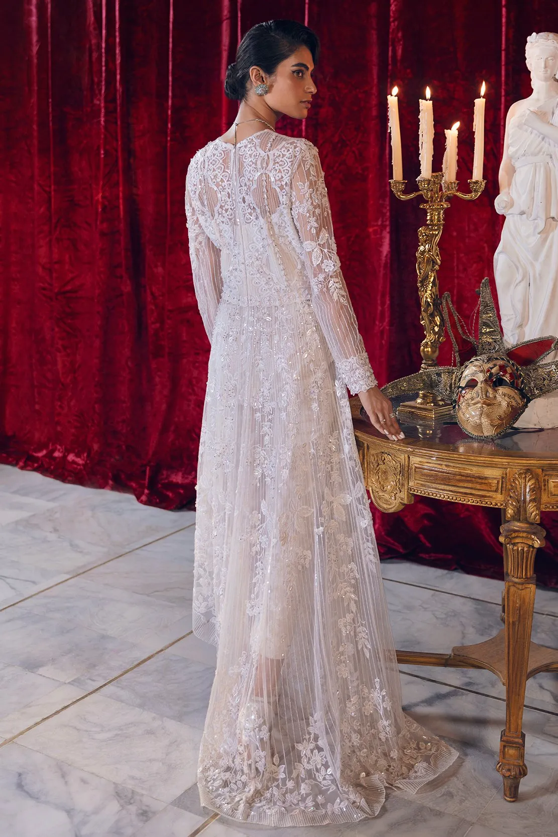 CELENA | Reign Reignaissance Luxury Wedding Collection | Unstitched Embroidered Net Suits with Heavy Handwork