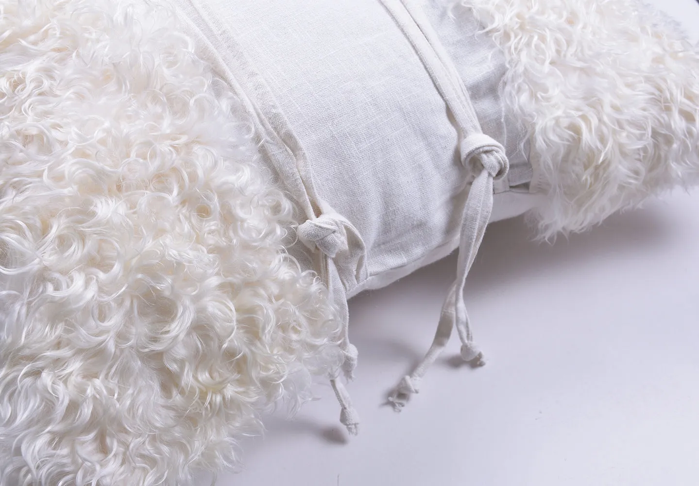 Celine Goatskin Square Pillow