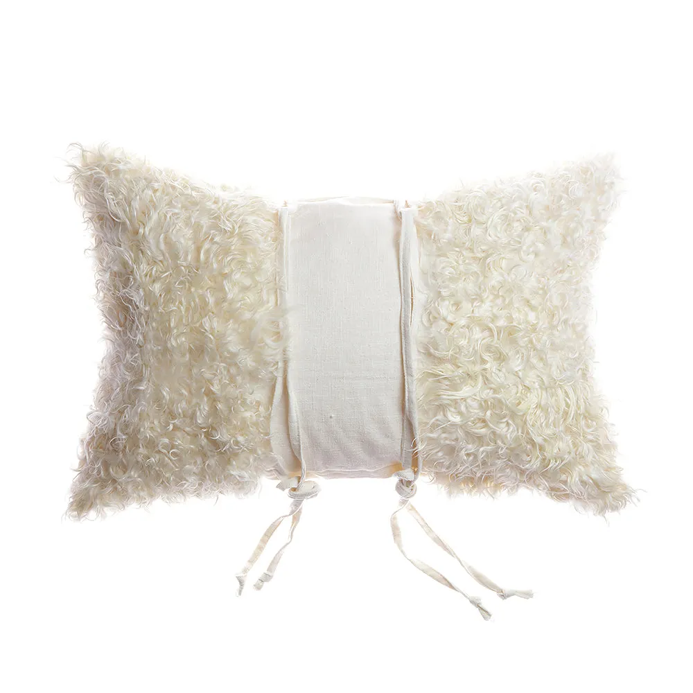 Celine Goatskin Square Pillow