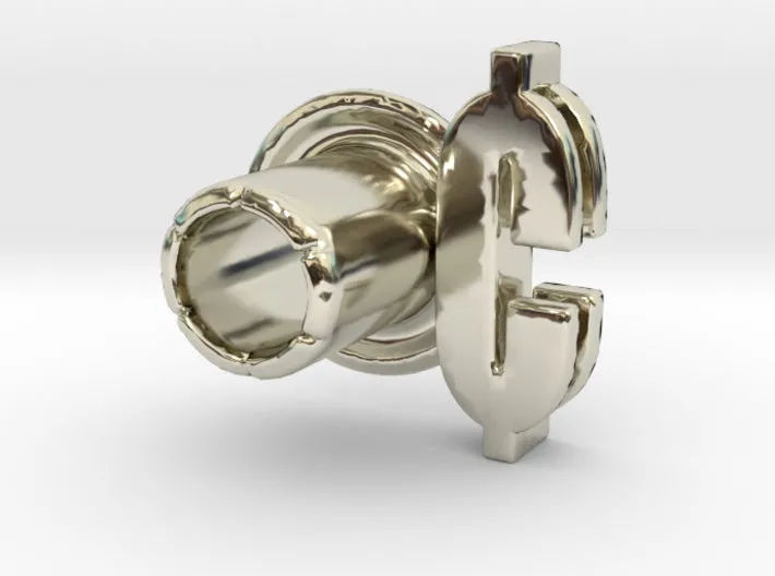 (Cent) Round 3D Eyelet 3/16 Inch Left Hole