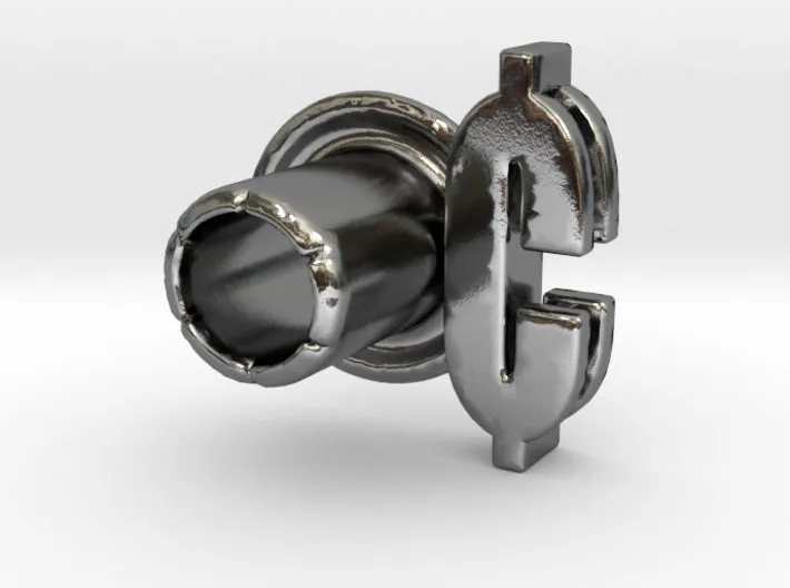 (Cent) Round 3D Eyelet 3/16 Inch Left Hole