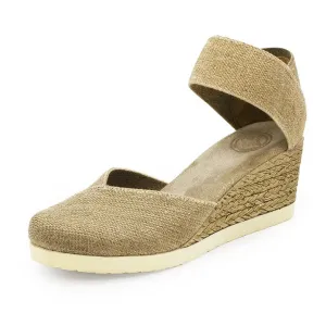Charleston Shoe | OBX Wedge- Linen