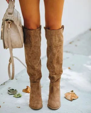 Chic Saint Slouch Boot - Camel