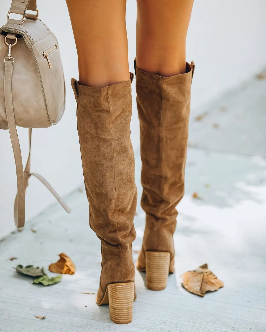 Chic Saint Slouch Boot - Camel