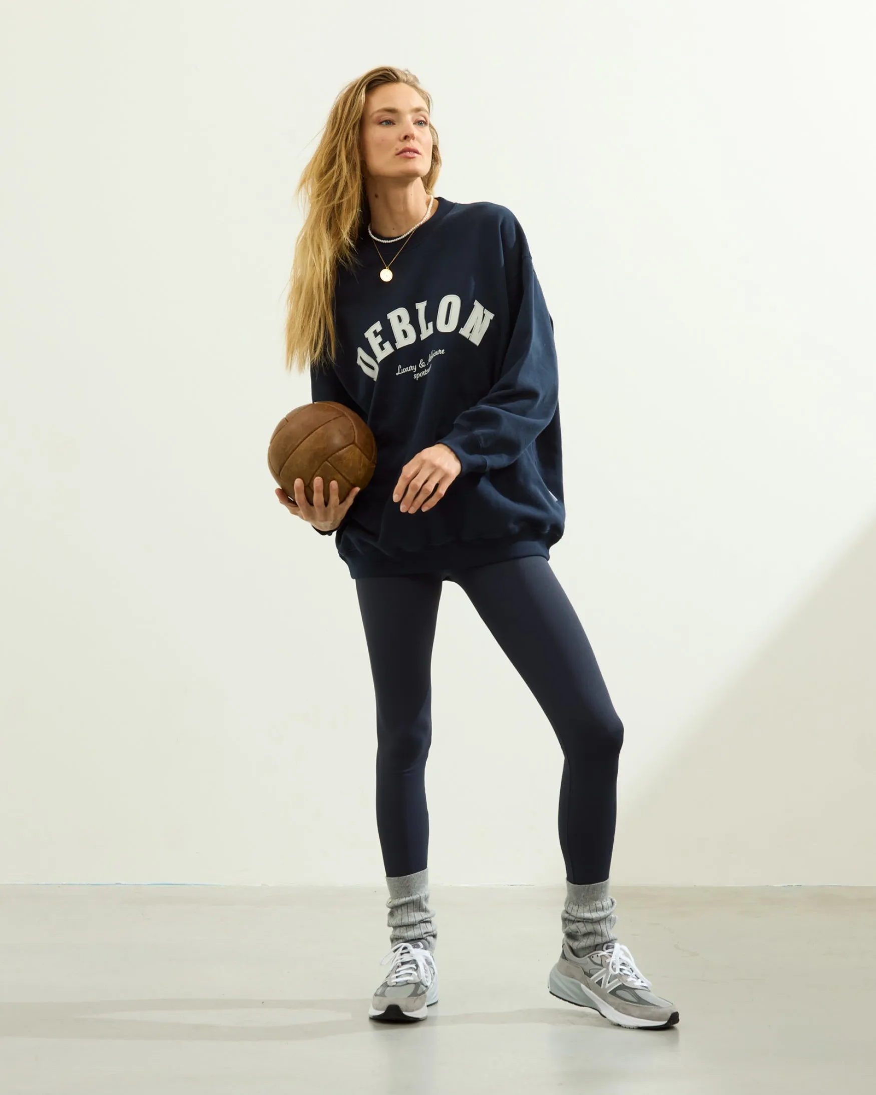 Classic Leggings High Waistband | Navy