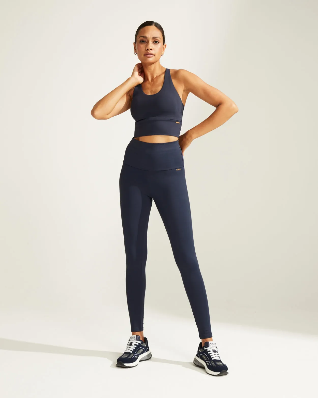 Classic Leggings High Waistband | Navy