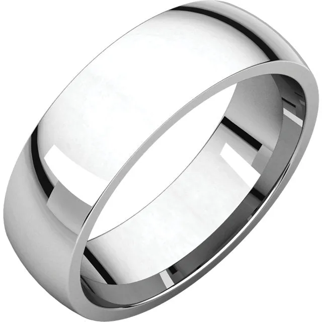 Classic Wedding Band (High Polish) in 14k Gold