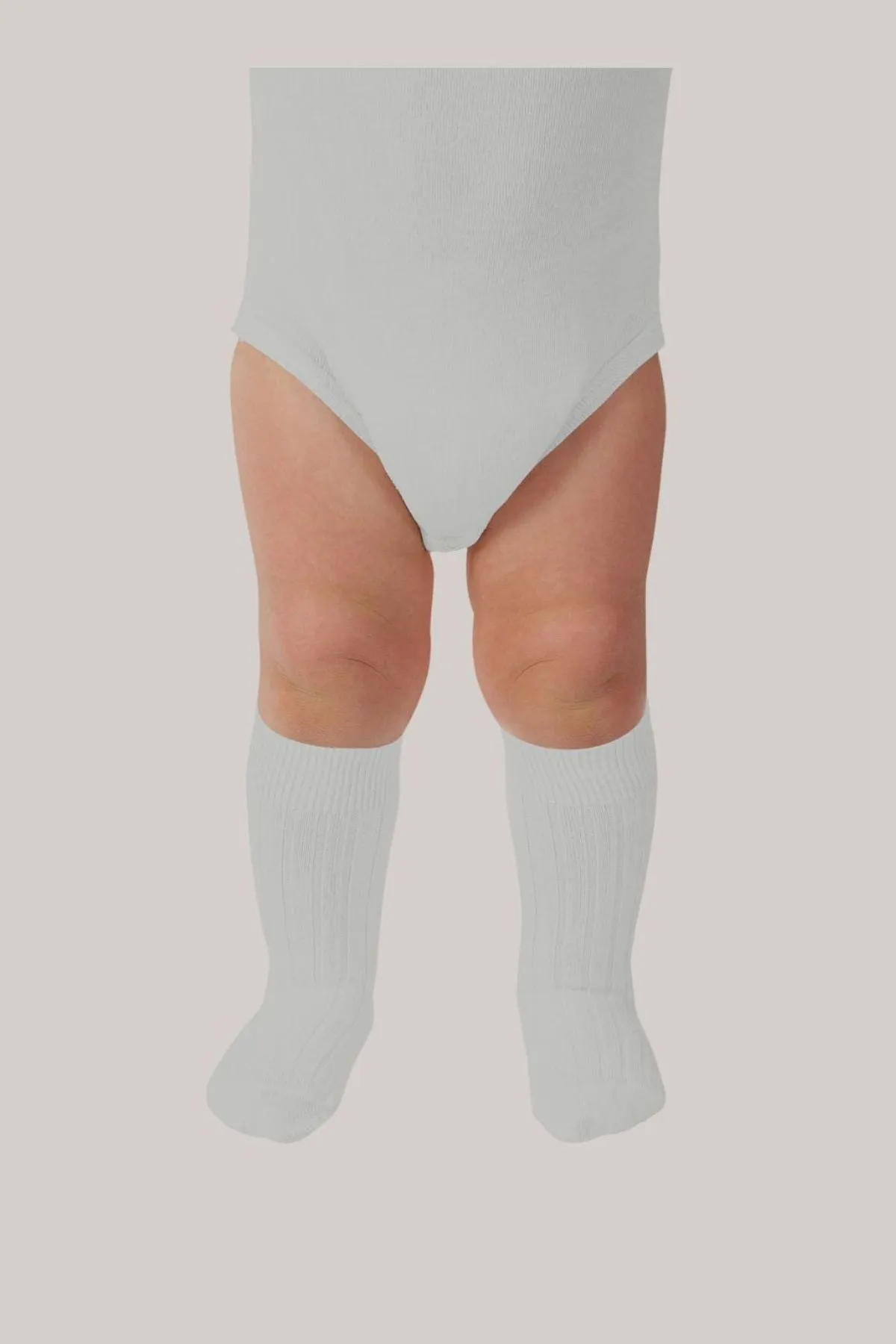Collégien -La Haute Jour de Pluie - Knee High Socks Grey