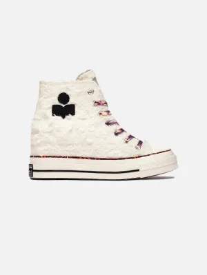 Converse x Isabel Marant Chuck 70 Internal Wedge High "Vanilla White"