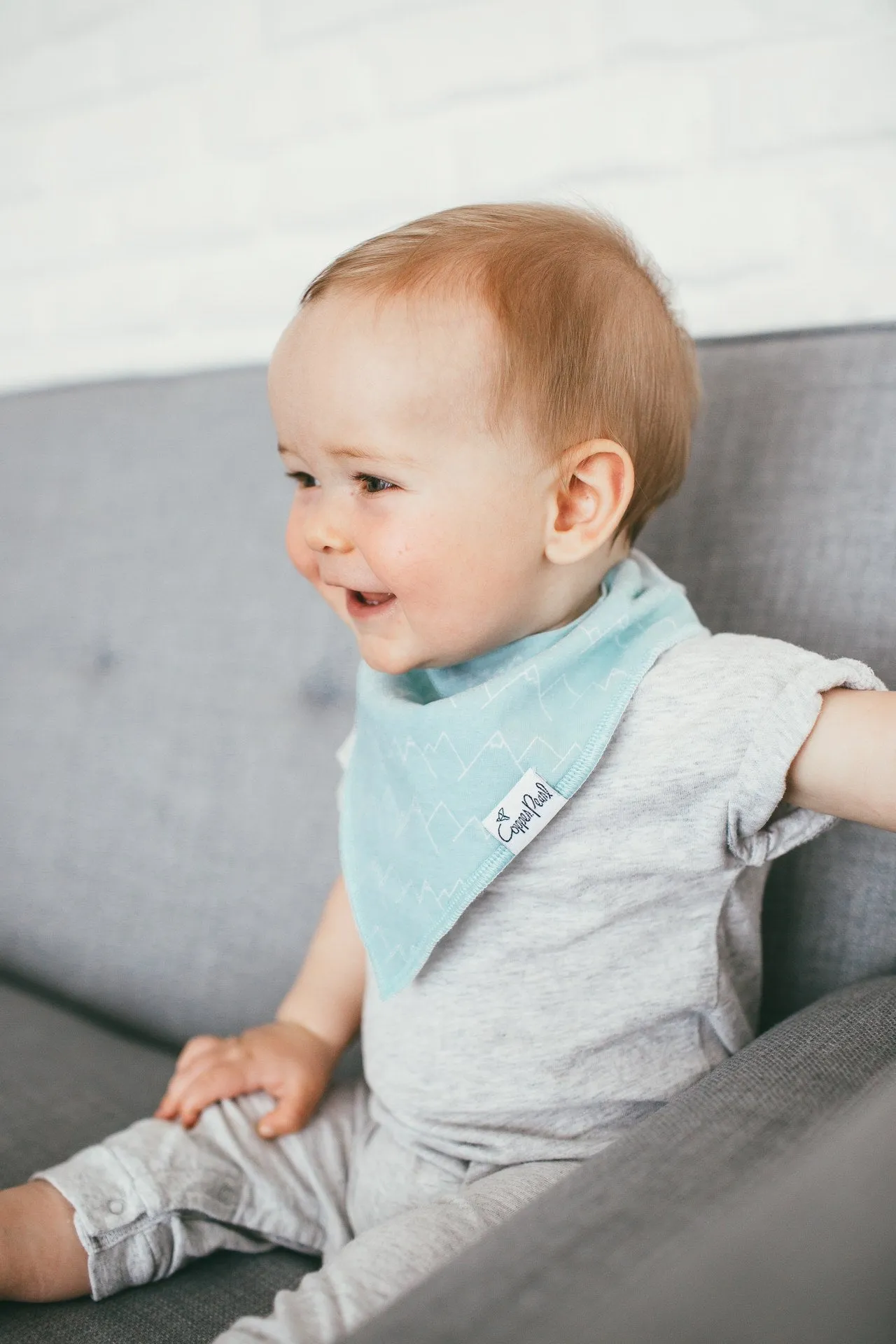 Copper Pearl Archer Bandana Bib Set
