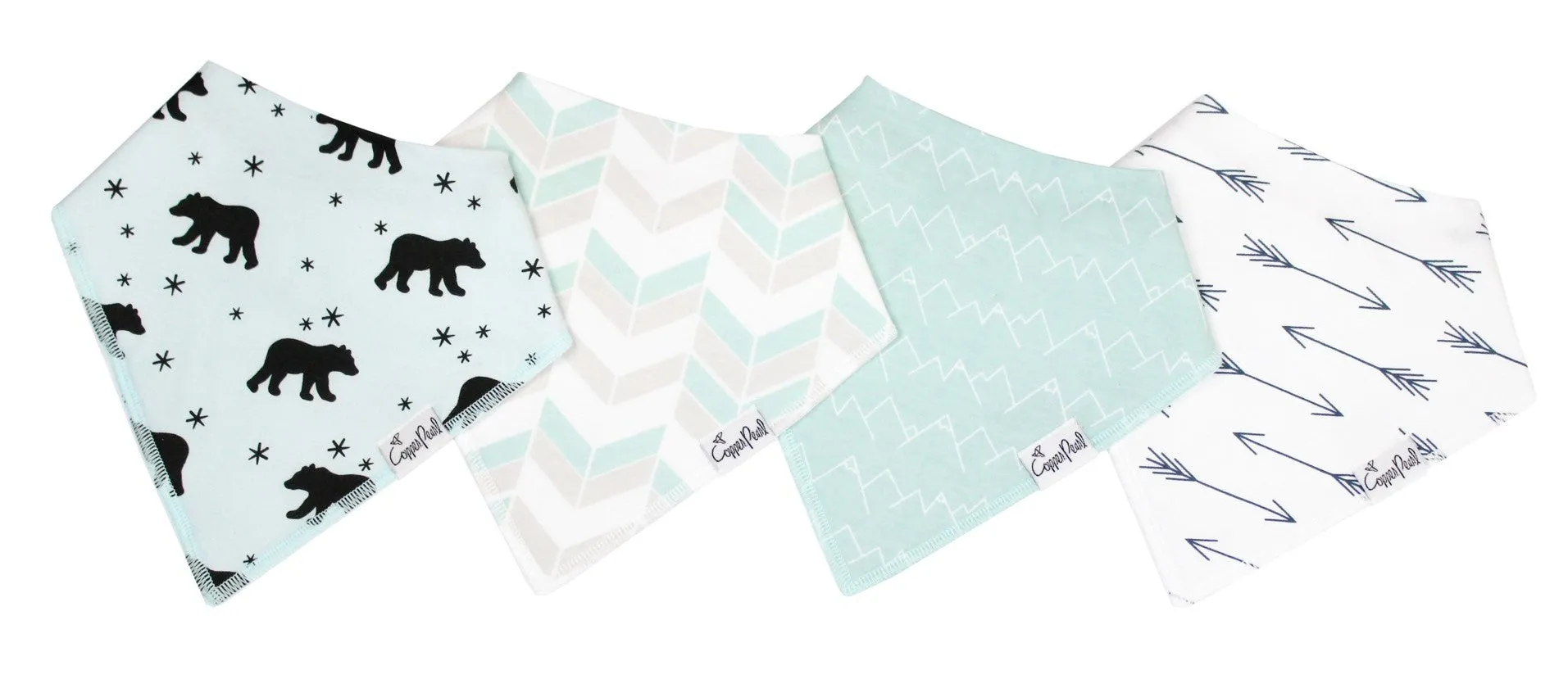 Copper Pearl Archer Bandana Bib Set