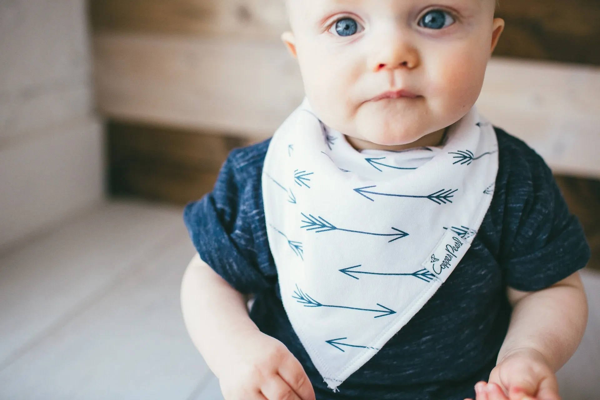 Copper Pearl Archer Bandana Bib Set