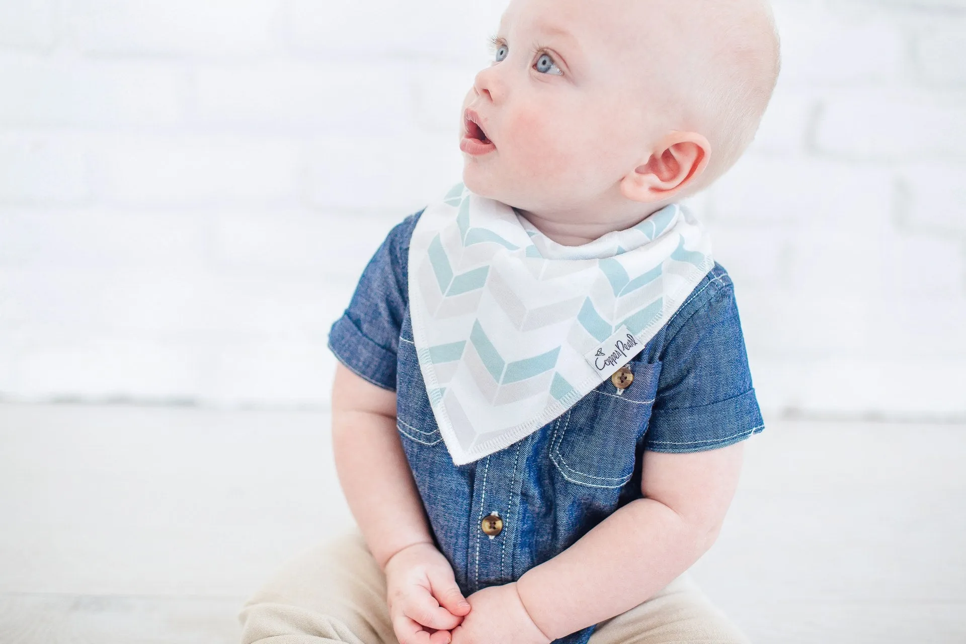 Copper Pearl Archer Bandana Bib Set