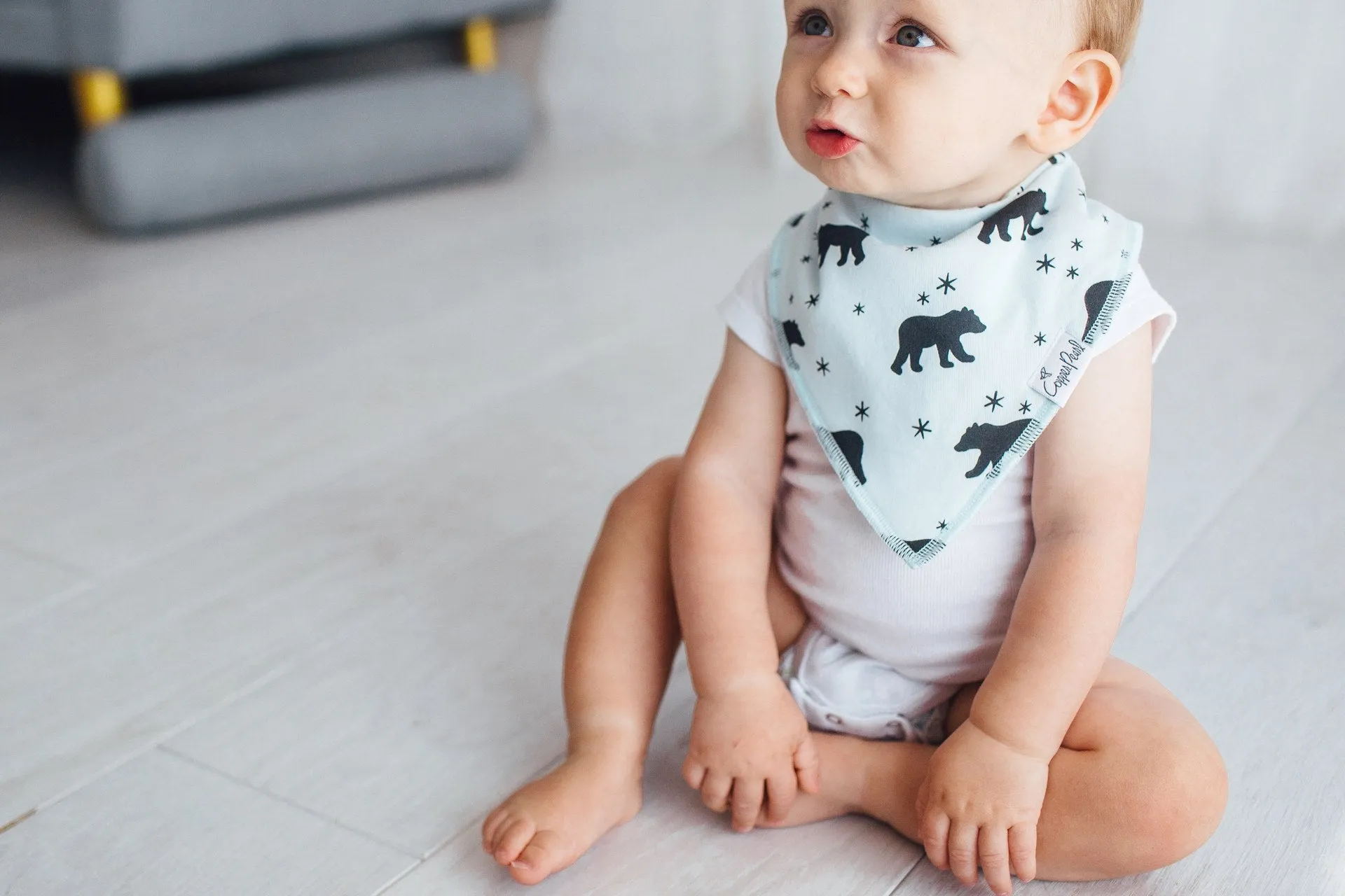 Copper Pearl Archer Bandana Bib Set