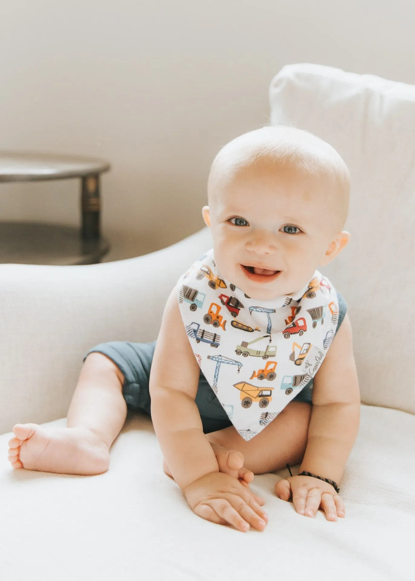 Copper Pearl Diesel Bandana Bib Set