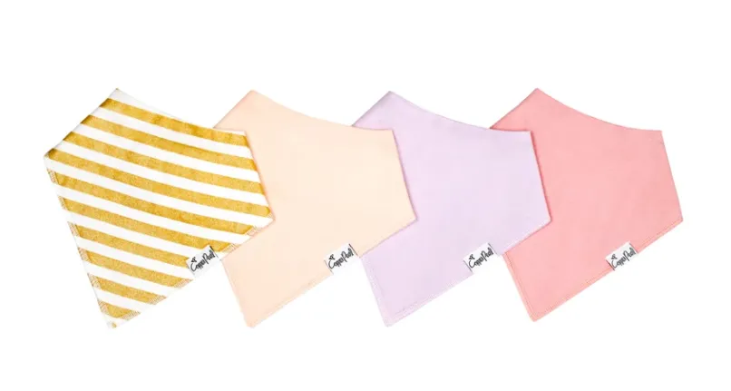 Copper Pearl Single Bandana Bib- Sweetheart