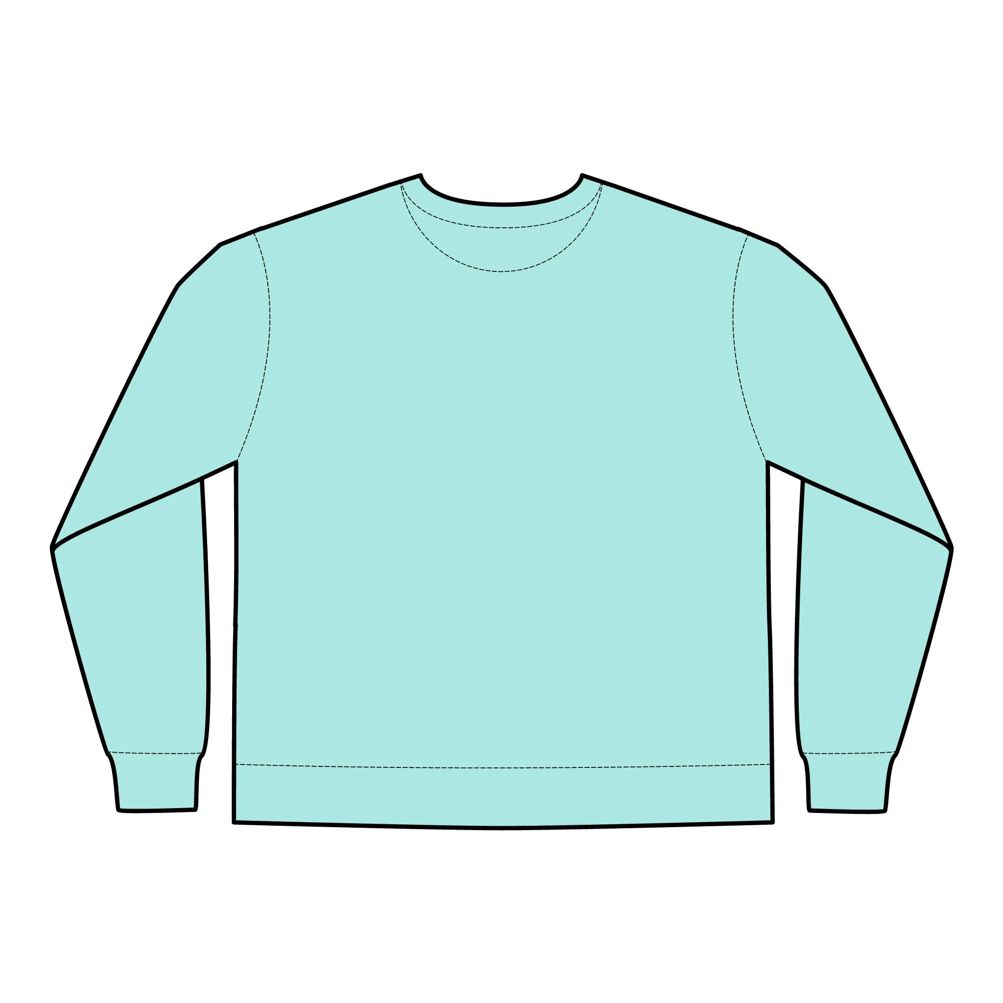 Crewneck Sweatshirt Girls are Drugs Trendy Fashion
