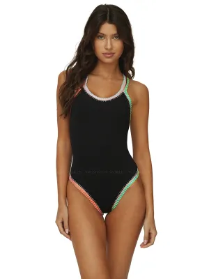 Crochet Trim One Piece