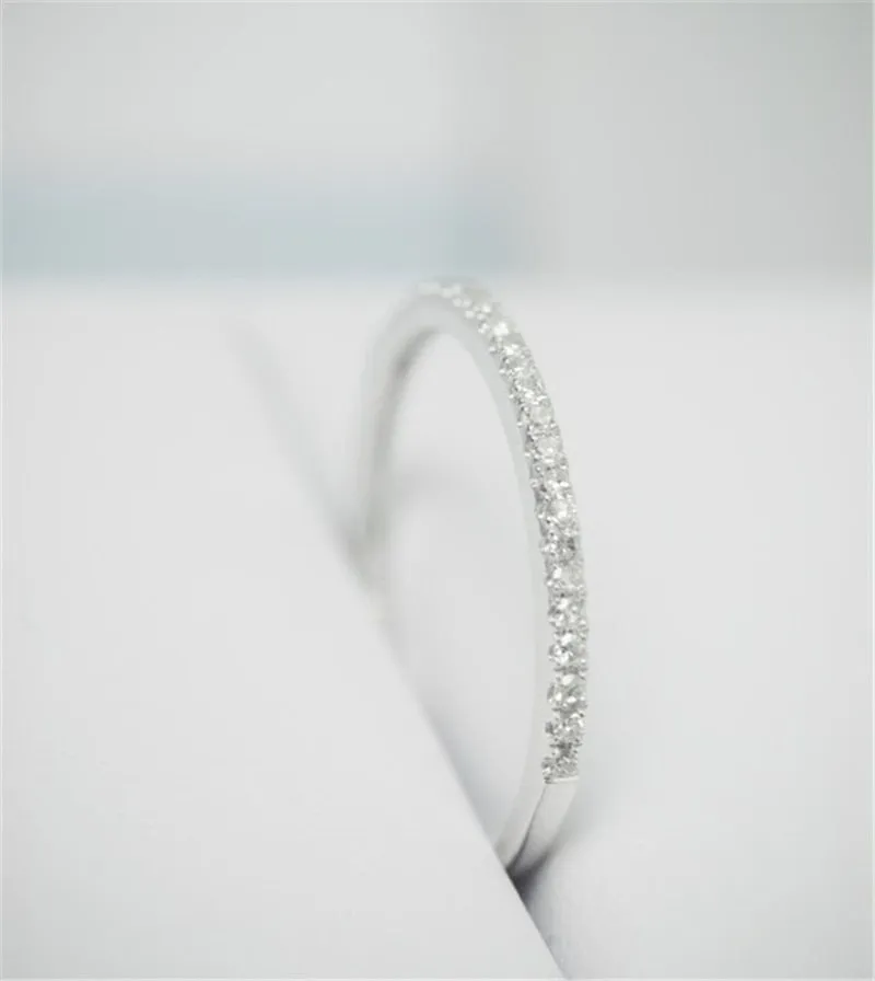 Cubic Zirconia Lovers Rose Gold Color Ring