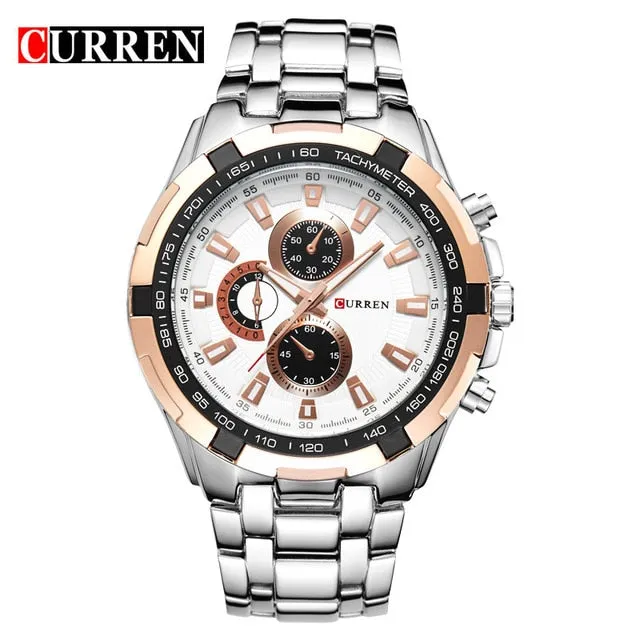 Curren Luxury Quartz Fashion watch