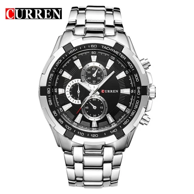 Curren Luxury Quartz Fashion watch