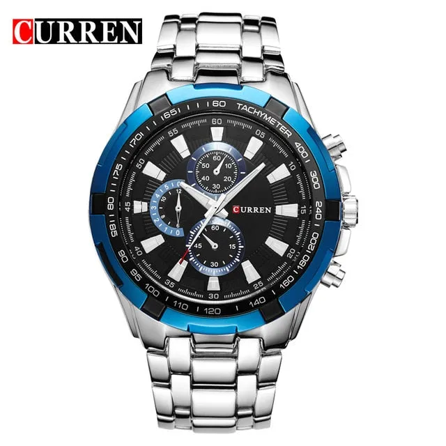 Curren Luxury Quartz Fashion watch