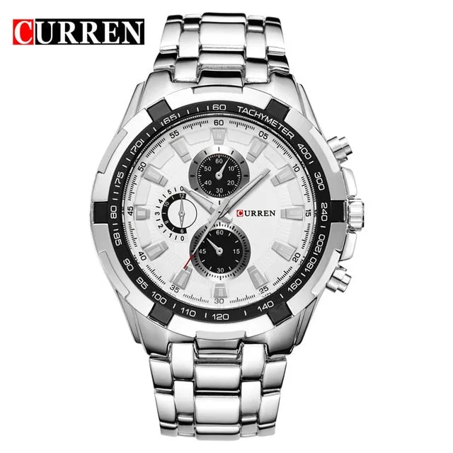 Curren Luxury Quartz Fashion watch