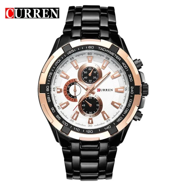 Curren Luxury Quartz Fashion watch