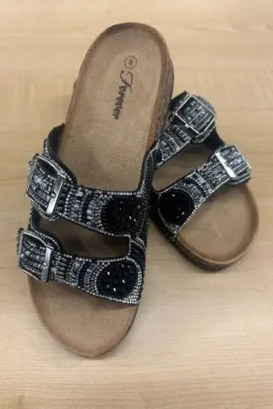 Decorated Birkenstock Slide