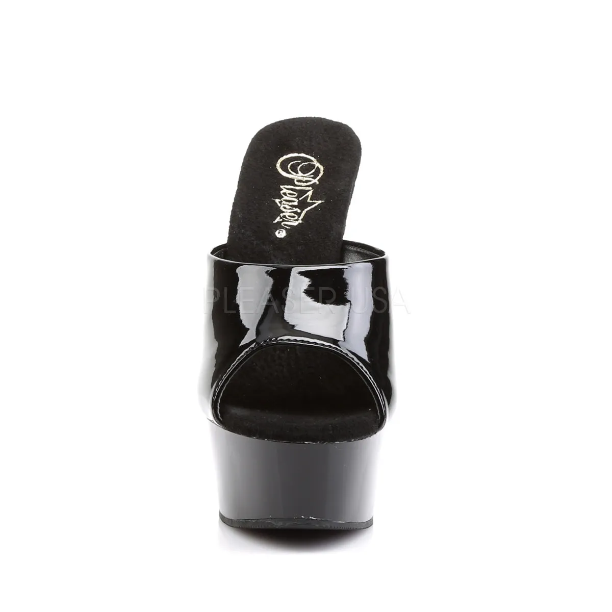 DELIGHT-601  Black Patent/Black