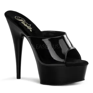 DELIGHT-601  Black Patent/Black