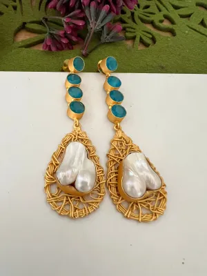 Designer Baroque Long Danglers