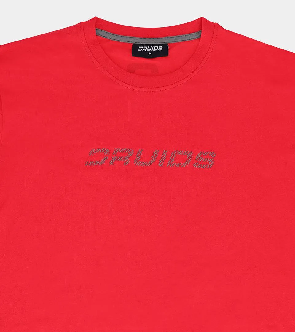 DESIGNER T-SHIRT - RED