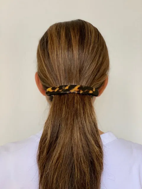Diane Large Navy Hair Clip