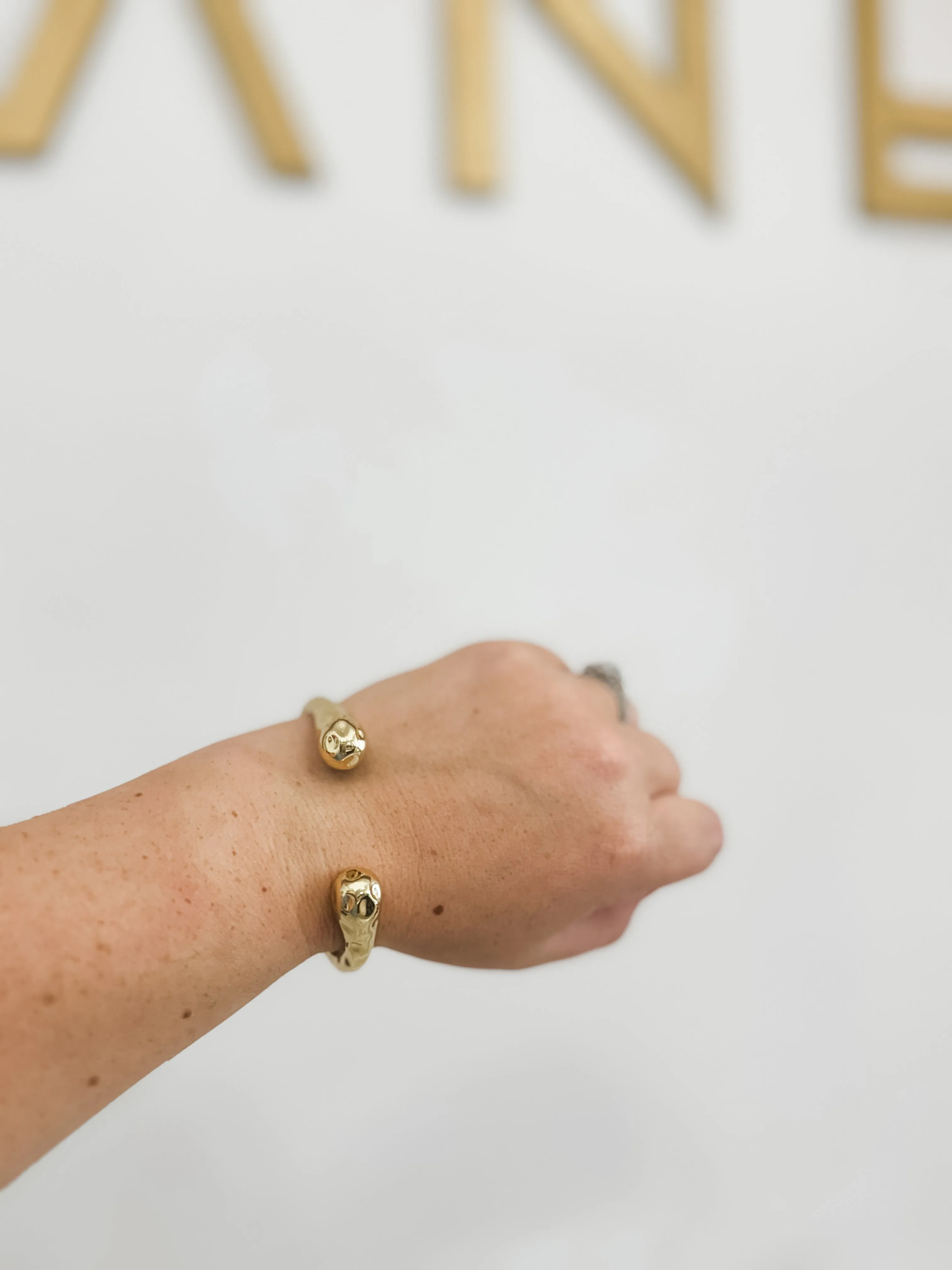 Distressed Cuff Bracelet
