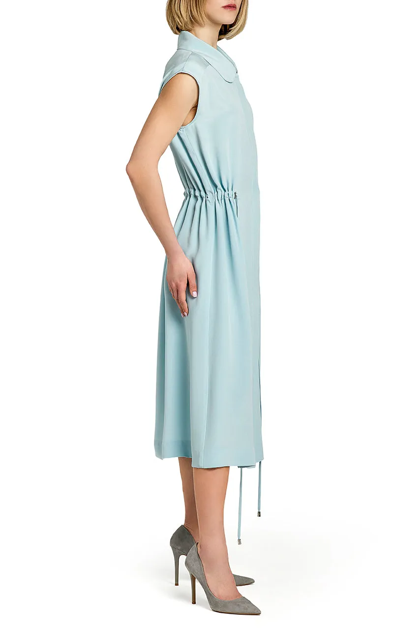 Drawstring Midi Dress
