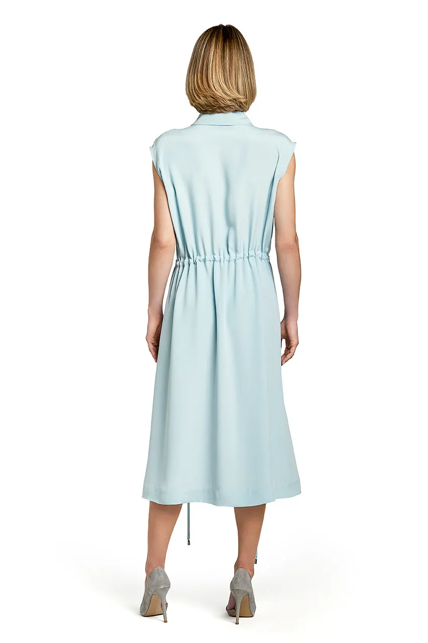 Drawstring Midi Dress