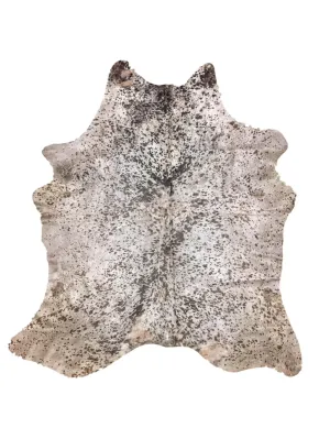 Driftwood Devore Brown Acid Washed Premium Brazilian Cowhide, XL CH10DVN R