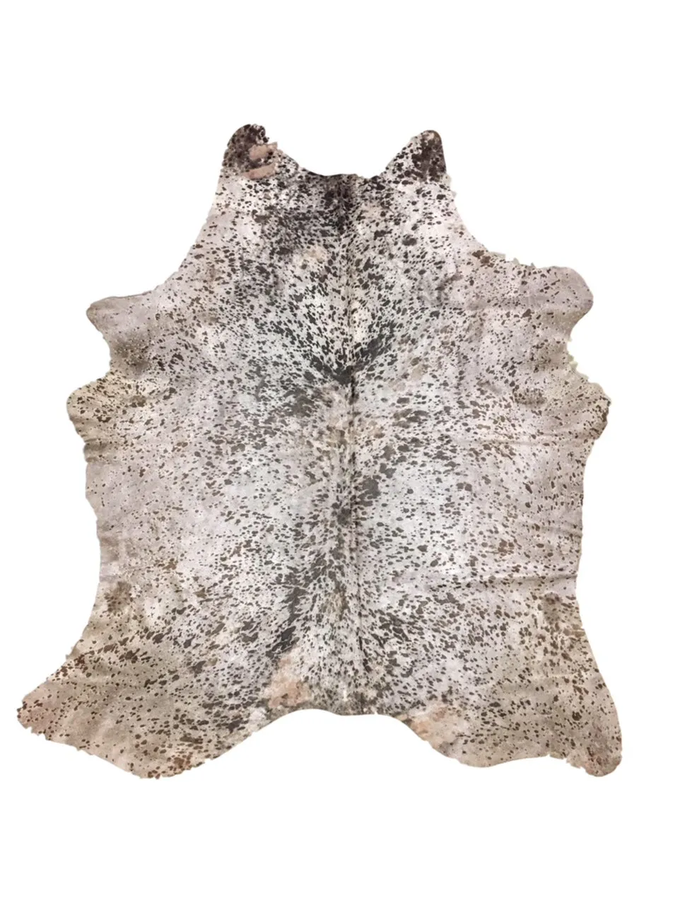 Driftwood Devore Brown Acid Washed Premium Brazilian Cowhide, XL CH10DVN R