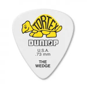 Dunlop Tortex Wedge -plektra 0.73mm, 12kpl