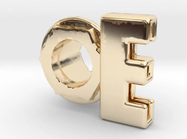 (E) Octagon 3D Eyelet 4/16 Inch Left Hole
