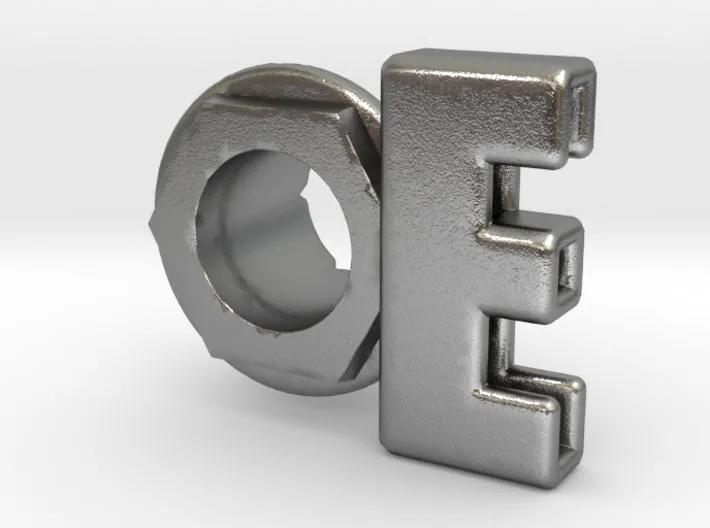 (E) Octagon 3D Eyelet 4/16 Inch Left Hole