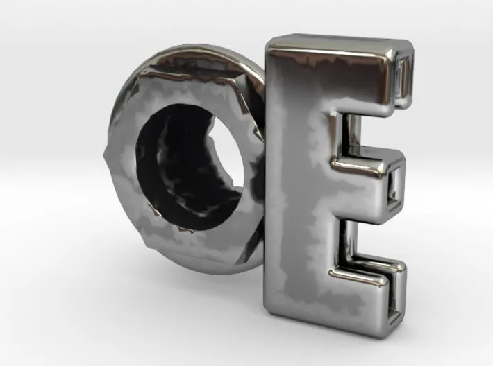 (E) Octagon 3D Eyelet 4/16 Inch Left Hole