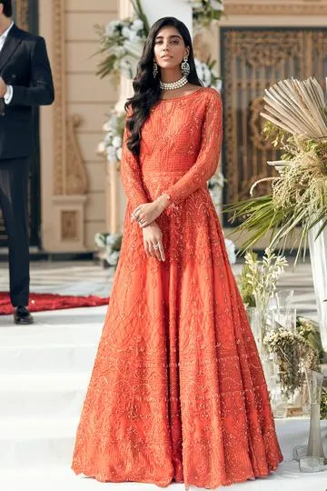EGAN | Reign Reignaissance Luxury Wedding Collection | Unstitched Embroidered Net Suits with Heavy Handwork