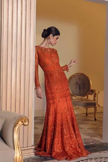 EGAN | Reign Reignaissance Luxury Wedding Collection | Unstitched Embroidered Net Suits with Heavy Handwork
