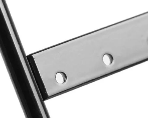 Elegant Metal Jewelry Earring Organizer Stand - Black