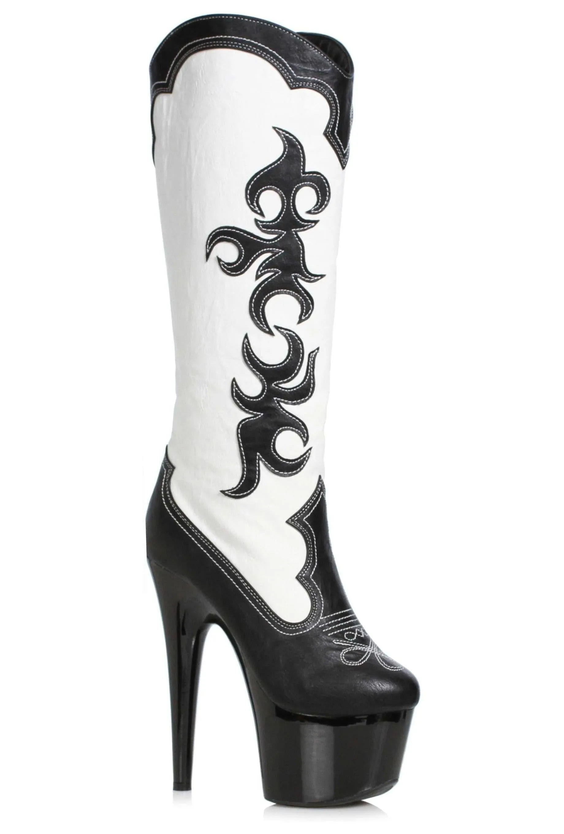 Ellie 709-CHARLIE 7" Cowgirl Knee Boot